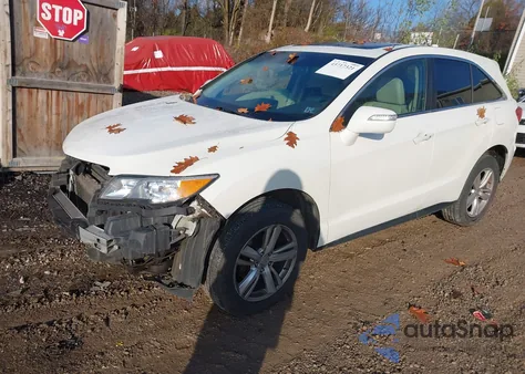 2014 Acura Rdx from USA, damaged, VIN 5J8TB4H34EL023575
